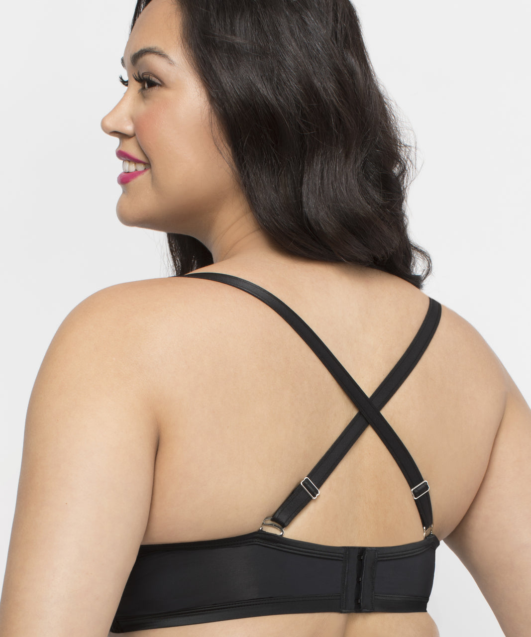 Curvy Couture Tulip Strappy Push Up