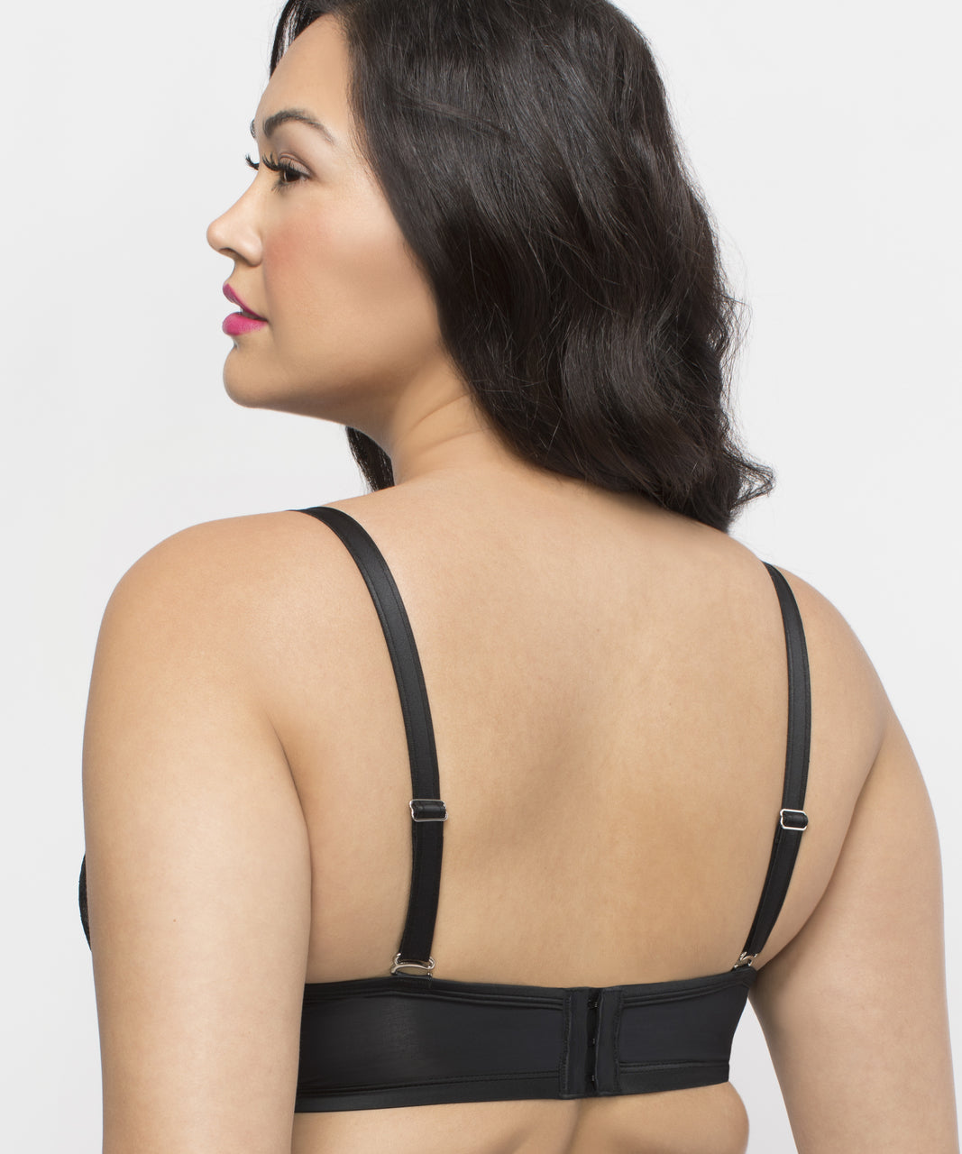 Curvy Couture Tulip Strappy Push Up